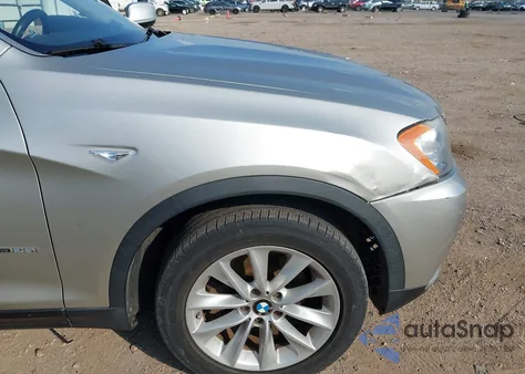 2014 BMW X3 xDrive28I from USA, damaged, VIN 5UXWX9C58E0D11024